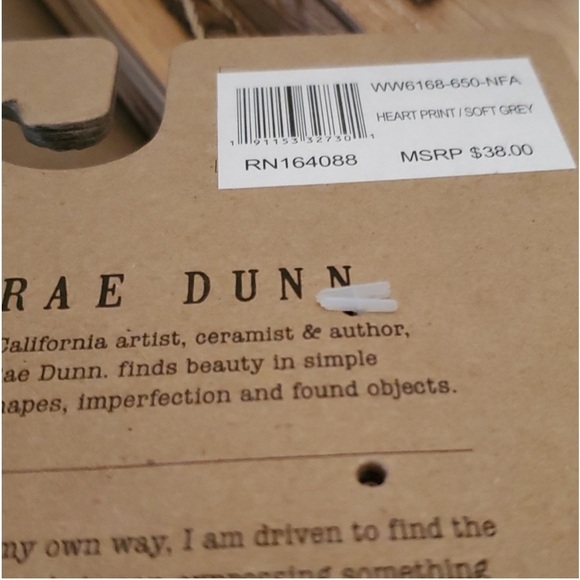 NWT - Rae Dunn Women’s Slippers (Pink & Grey with Amor & Heart Designs / (5/6US) - Picture 2 of 8